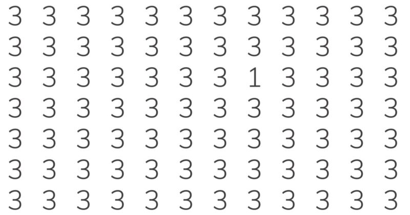 Challenge Your Vision: Odd One Out