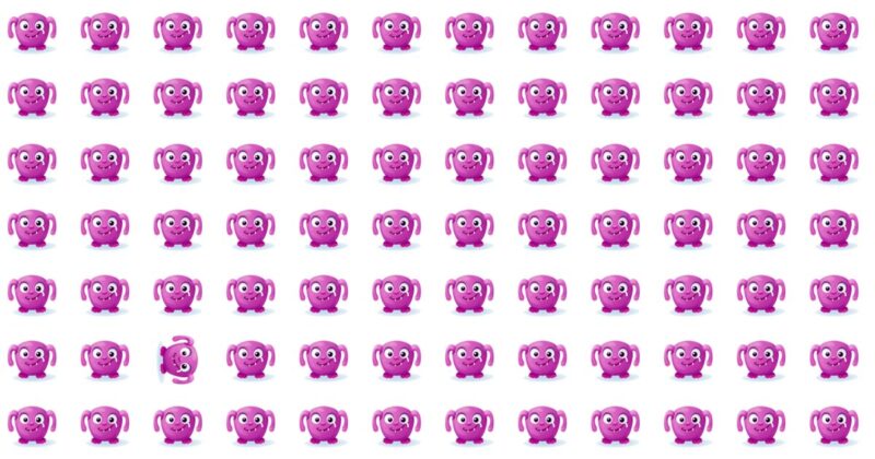 If You Can Pass This Odd One Out Challenge In 30 Seconds, You Have Unique Eyesight