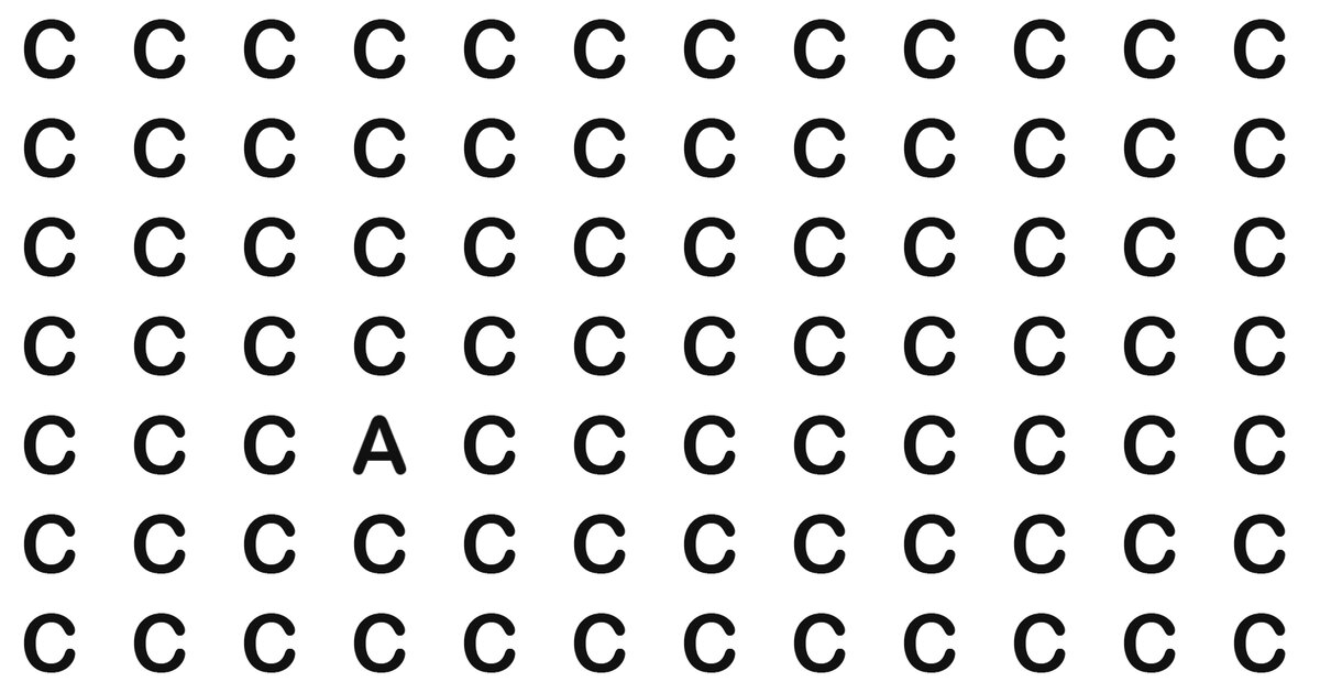 Spot The Odd One In Less Than 10 Seconds!