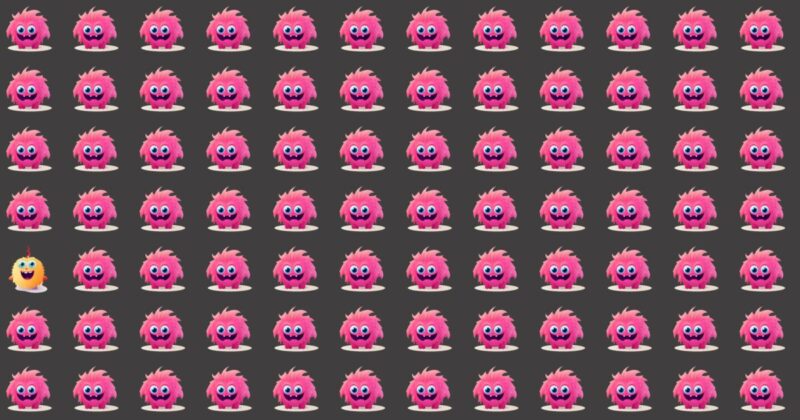 This Odd One Out Test Will Determine Your Visual Perception In Less Than One Minute