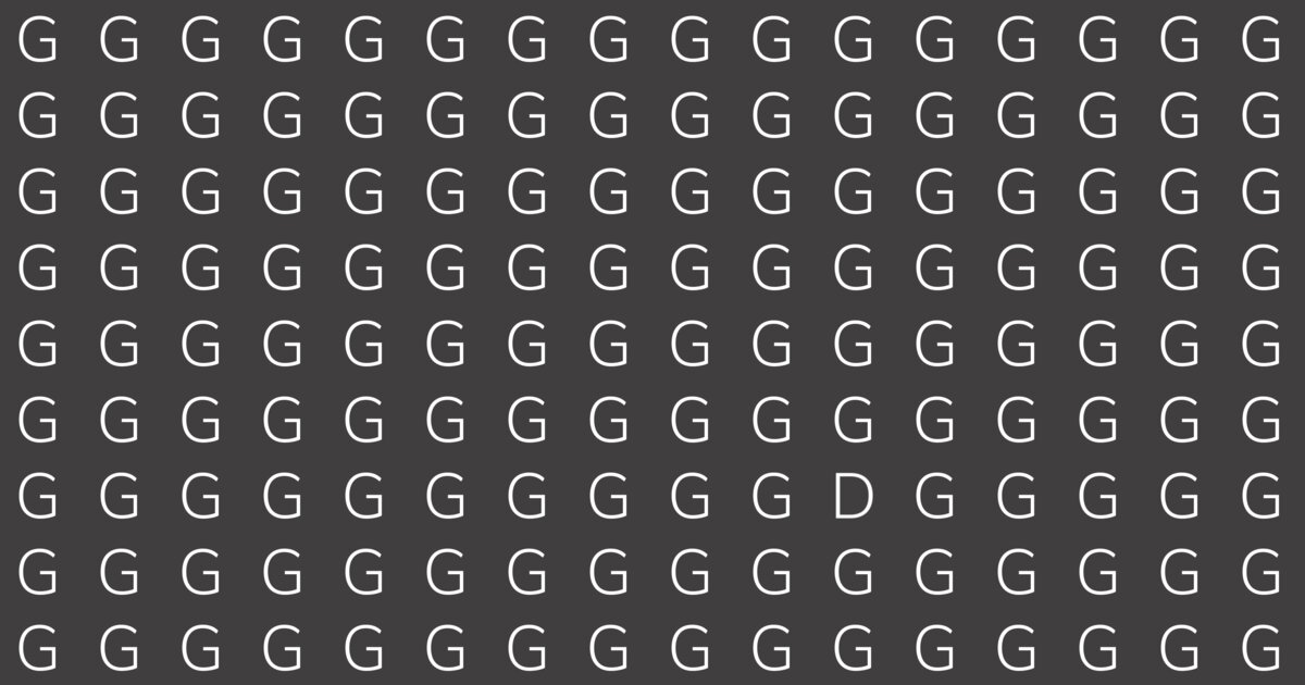 People Are Saying to Master This Visual Test In 60 Seconds