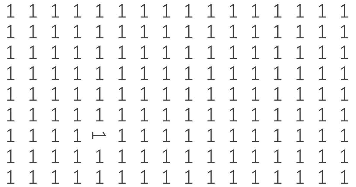 Almost No One Can Ace This Odd One Out Visual Task…