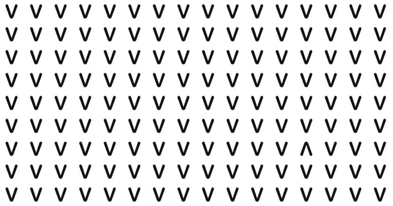 Visual Brain Teaser: Odd One Out