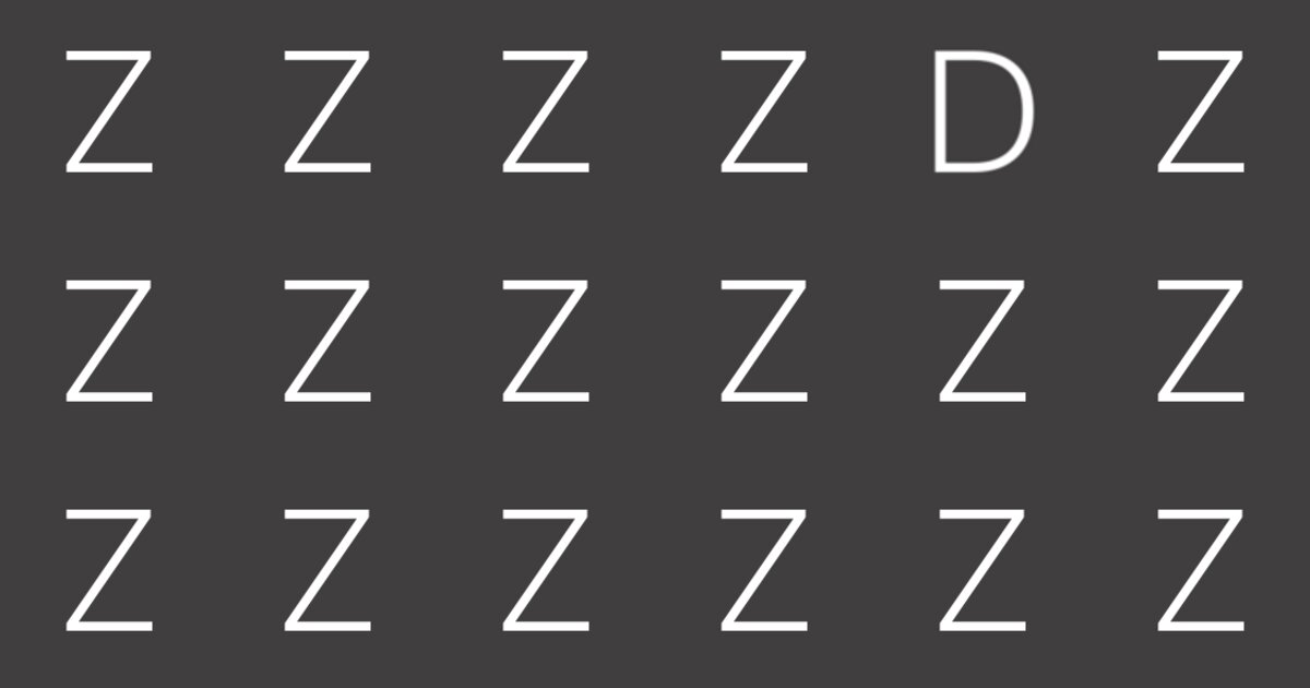 Spot The Odd Character In Less Than 10 Seconds!