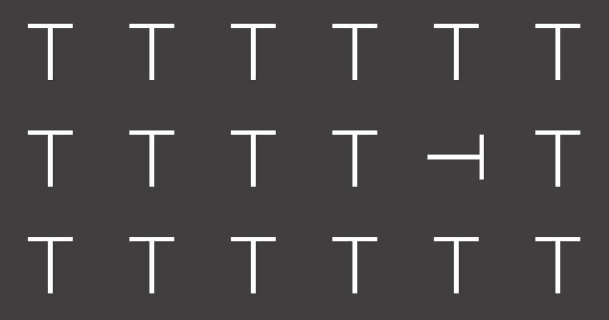 Find The Odd Character Quiz – Serious Players Only Please