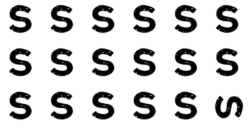 Find The Odd Character – Challenge Your Visual Skills!