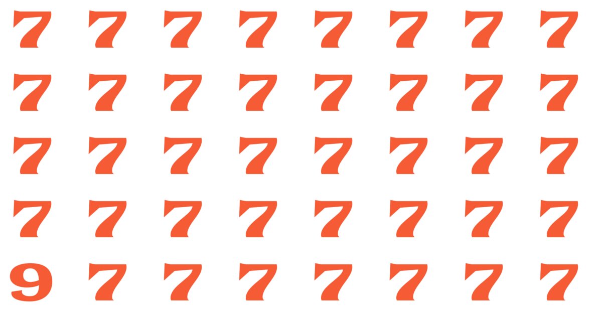 How Quickly Can You Complete This Odd One Out Visual Challenge? Not Many Can Do It In Under 60 Seconds…