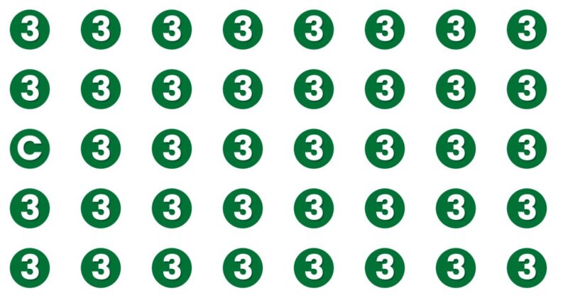 Spot The Odd Character Quiz – For Quick Thinkers Only!