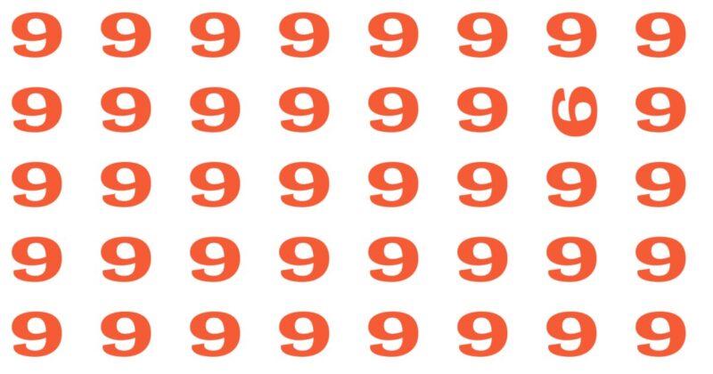 Find The Odd Character Quiz – Impossible, Forget It