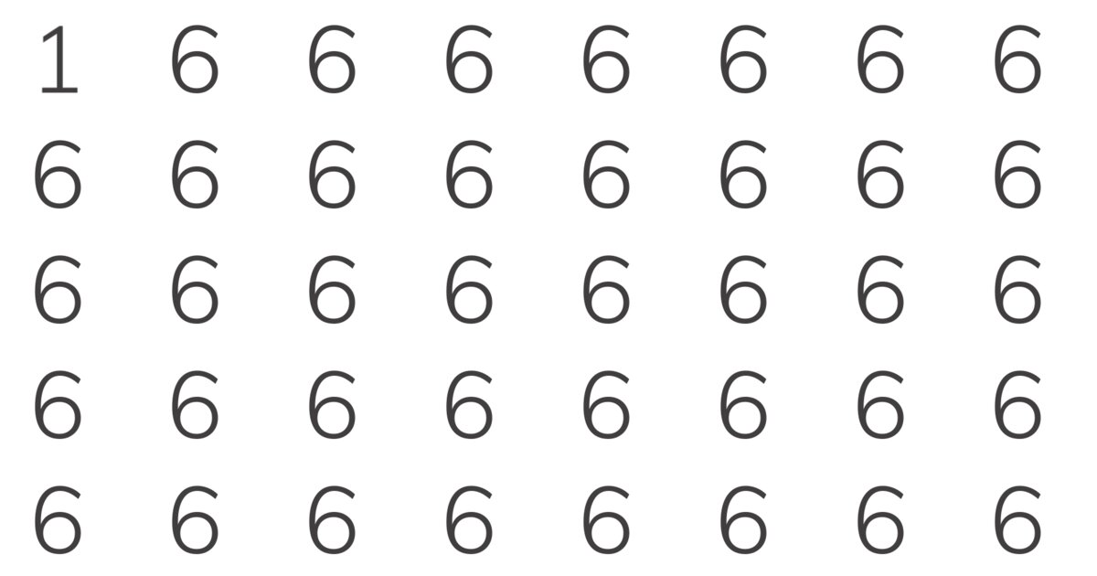 Find The Odd Character – Only Puzzle Masters Will Pass!