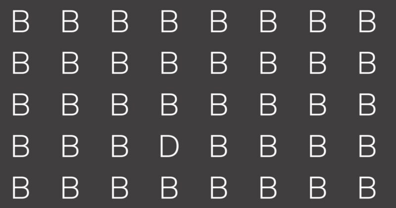 Find The Odd Character – It’s A Real Brain Teaser!